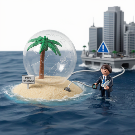 Por que não contratar diretamente um agente nas ilhas?